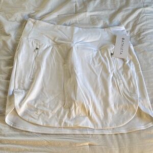 Athleta Women's White Fairway Golf Skort